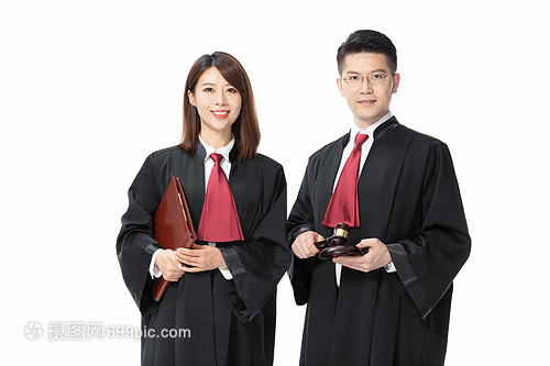 司法律师同事职业形象